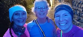 We ran with the lovely Lisa Waterman today!! Look forward to running with  you again!!