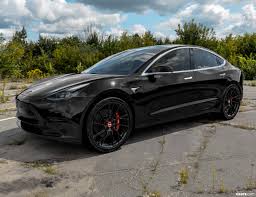 The tesla model 3 is a fully electric sedan that comes in three primary trim levels: Tesla Model 3 20 Vicrez Vyf Forged Wheel Set Of 4 Vzw1009