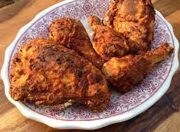 Setting the chicken directly on paper towels (or brown paper) might. Fuss Free Fried Chicken Southern Plate