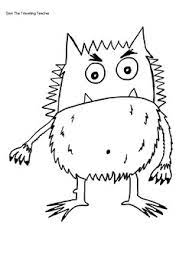 Just some silliness that will hopefully bring a smile as your kids are coloring. The Colour Monster Colouring Sheets By Sam The Travelling Teacher
