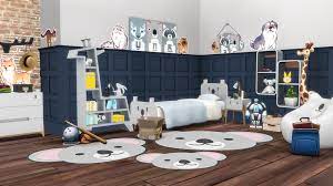 While the crib is originally just for décor, you can opt to download a crib mod too which can turn the crib into a functional bed. Peace S Place Roarsome Kids Bedroom 30 New Items For Toddlers