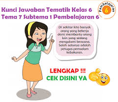 We did not find results for: Lengkap Kunci Jawaban Tematik Kelas 6 Tema 7 Subtema 1 Pembelajaran 6 Simple News Kunci Jawaban Lengkap Terbaru