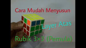Belajar dan bermain rubik.melalui video dan beberapa rumus rubik.terutama rubik 3x3 yang sangat populer. Cara Mudah Menyusun Rubik 3 3 Part 4 Merapikan Layer Atas Youtube