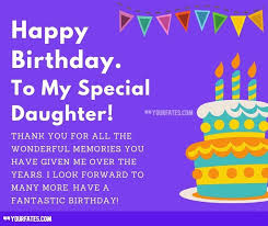 Happy birthday and thanks for the friendship we share. Top 50 Happy Birthday Wishes For Daughter