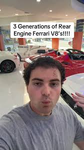 3 Generations of Rear Engine Ferrari V8’s!!!!
