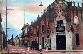 Teatro Colonial Circa 1930 1950 Merida Yucatan Fotos Antiguas