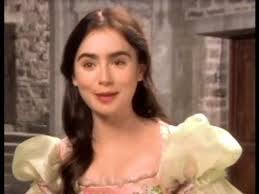 A really pretty and modern design that will be sure to get noticed. Lily Collin S Fashion Motto Mirror Mirror Costumes Julia Roberts Youtube