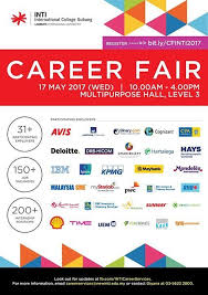 Series of fantastic traders fairs and gala nights is going to take place in thailand, indonesia, malaysia abundance is an inside job. Inti Career Fair 2017