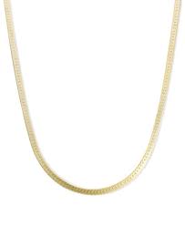 Macy S 14k Gold Necklace 18 14k Gold Necklace Gold Necklace For Men Gold Chains For Men