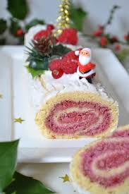 Buche De Noel Roulee Coco Framboises Healthy Healthyfoodcreation Recette Buche De Noel Roulee Buche De Noel Buche De Noel Sans Sucre