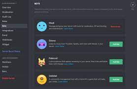 Easy to follow tutorial on setting up bots on a discord server. Rework The Bots Tab Discord