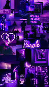Buy purple wall collage kit aesthetic pictures, bedroom decor for teen girls, wall collage kit, collage kit for wall aesthetic, vsco girls bedroom decor, aesthetic posters, collage kit (50 pcs 4x6 inch): Dark Iphone Purple Aesthetic Wallpaper Novocom Top