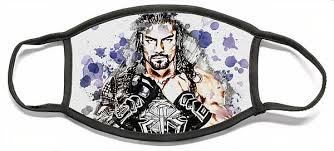 Roman reigns shows support for blood cancer patients by promoting face mask. Roman Reigns Face Masks Fine Art America
