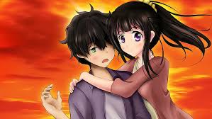 Anime Hyouka Eru Chitanda HÅtarÅ Oreki Hd Wallpaper Wallpaperbetter