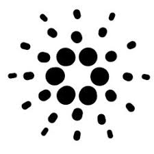 Cardano logo black and white. Preloaders Net A Rotating 3 Dimensional Logo Of Cardano Cryptocurrency