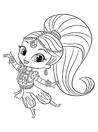 The spruce / wenjia tang take a break and have some fun with this collection of free, printable co. Shimmer And Shine Coloring Pages Printable Pdf Coloringfolder Com Mermaid Coloring Pages Coloring Pages Coloring Books