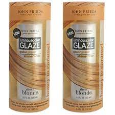 2 Pack Sheer Blonde Luminous Color Glaze Honey To Carmel 6 5oz By John Frieda Read More At The Image Link This Is An John Frieda Luminous Colours Blonde