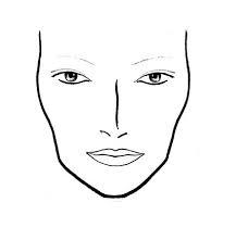 Free Printable Blank Makeup Face Charts Lajoshrich Com