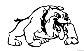 Maybe you would like to learn more about one of these? Black And White Bulldog Coloring Pages Bulldog 5 Jpg Printable Coloring4free Coloring4free Com