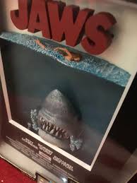 Jaws Mcfarlane Toys 3d Movie Poster Jaws Action Figure New Some Wear To Box Action Figures Mcfarlane Toys Movie Posters