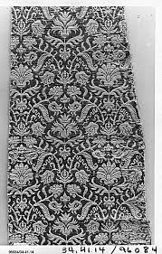 Piece Spanish The Metropolitan Museum Of Art Floral Textile Antique Fabrics Antique Textiles