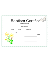 Free printable baptism certificates blank . 2021 Baptism Certificate Fillable Printable Pdf Forms Handypdf