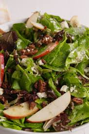 However, salads are often thrown together last minute without much consideration. What Is More Festive Than A Holiday Apple Salad Recipe Winter Salad Recipes Best Salad Recipes Salad Recipes For Dinner
