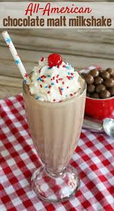 All American Chocolate Malt Milkshake Malt Milkshake Chocolate Malt Milkshake Recipes