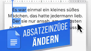 Der googlebot crawlt ständig das internet. Wie Sie Absatze In Google Docs Einrucken Texteinzug Youtube