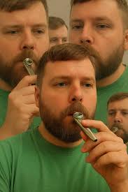 I realized the other day that I have started to look very serious in my  selfies. As I moved away from the Pinup world, I stopped making silly  faces, likely making people