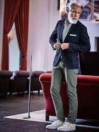 Chino Ciwood Nur Die Besten Chinostoffe Sind Standhaft Und Bequem Diese Chino Ist Aus Dicht Gewebter Baumw Altere Manner Mode Manner Mit Stil Manner Mode
