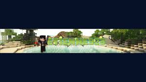 Amazing free minecraft youtube banner template for all the minecrafters on youtube. Bannieres Youtube Le Store De Duggo38