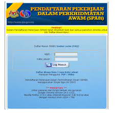 Pastikan semua medan bertanda * diiisi. Cara Membuat Akaun Baru Spa8i Appjawatan Malaysia