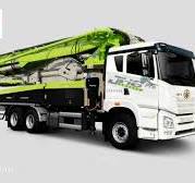 Zoomlion Beton Pumping Trailer on chassis FAW 50M Concrete ...