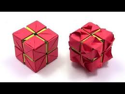 Origami Rose Cube Kusudama By Yakomoga In English Yakomoga Easy Origami Tutorial Youtube Origami Tutorial Easy Origami Easy Origami Rose