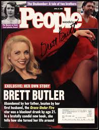 (cnn) former grace under fire star. Lot Detail 1996 Brett Butler Grace Under Fire Signed People Magazine Mears Loa