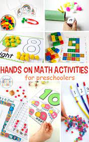 One of the best and easiest ways for preschoolers to develop this foundation for later math skills is to use everyday objects as manipulative. Hands On Math Activities For Preschool And Kindergarten Natural Beach Living