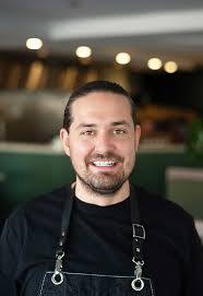 Chef Greg Sweeney's Butter Poached Radish with Black Vinegar and Salsa Macha