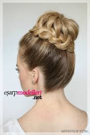 Orgulu Dalgali Topuz Modeli Hair Accessories Hair Beauty