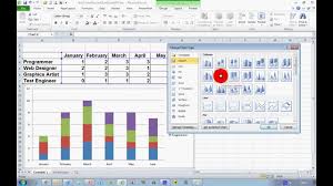 How To Create A Stacked Chart In Excel 2010
