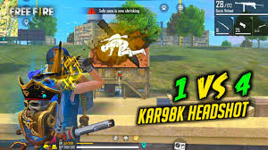 Currently, it is released for android, microsoft windows. Solo Vs Squad Kar98k With Biometric Awesome Gameplay Garena Free Fire Youtube