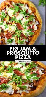Prosciutto Fig And Arugula Pizza Recipe Recipe Pizza Recipes Homemade Arugula Pizza Arugula Pizza Recipes