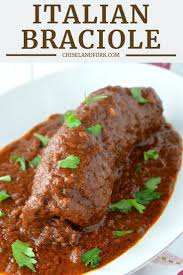 Italian Braciole Recipe Chisel Fork Recipe Braciole Recipe Italian Recipes Recipes