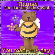 Our original happy birthday gifs is the perfect way to let someone know you care and that you are thinking of them on their special day. Facebook Birthday Thanks Quotes Quotesgram