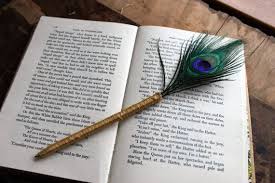 Guest Book Pen Peacock Feather Etsy Peacock Feather Pen Pointed Pen