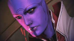 Mass Effect Trilogy: Aria T'Loak All Scenes Complete - YouTube