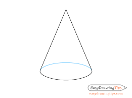 How To Draw A Cone In Perspective - Easydrawingtips