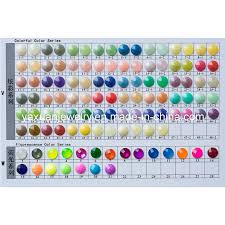 Hot Item Polyresin Flatback Bead Stone Color Cards4