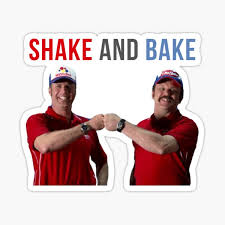 Scene from talladega nights (baby jesus prayers). Ricky Bobby Stickers Redbubble