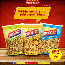 Being biggest packaged food brand, we offer sweets, snacks, syrups and many more products. Bikano Namkeen Packaging Size 200gm 250gm Rs 48 Packet Shri Krishna Kripa Trading Co Id 22286876962